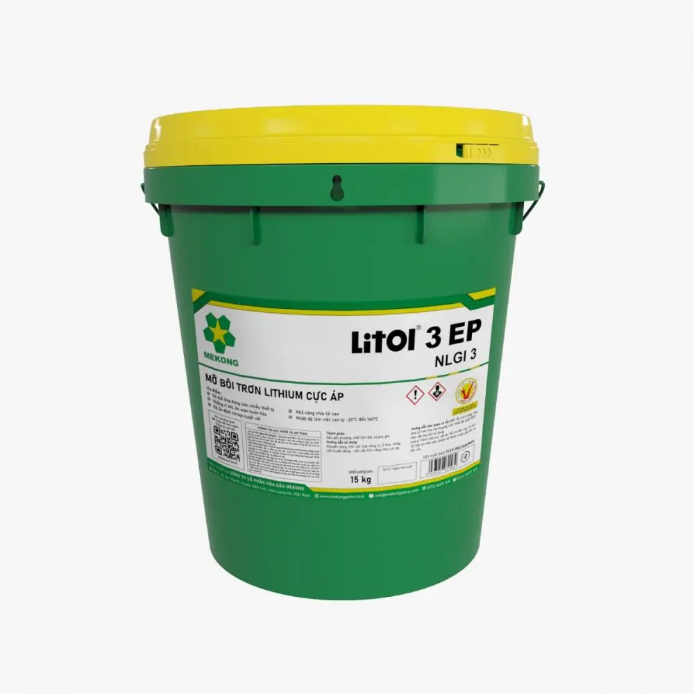 Litol 3 EP – Mỡ bôi trơn lithium chịu cực áp