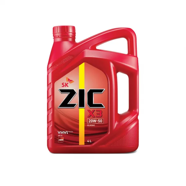 Dầu nhớt xe ô tô SK ZIC X3 20W50